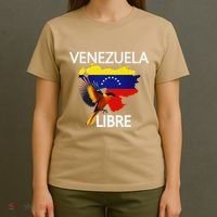 Venezuela Libre Flag Pride Bandera Venezolana Root T-Shirt thumb 4