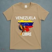 Venezuela Libre Flag Pride Bandera Venezolana Root T-Shirt thumb 5