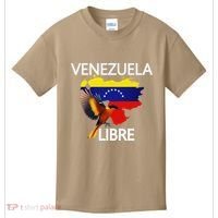 Venezuela Libre Flag Pride Bandera Venezolana Root Kids T-Shirt thumb 0