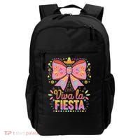 Viva La Fiesta Coquette Bow Cinco De Mayo Mexican Backpack thumb 0