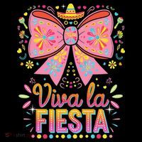 Viva La Fiesta Coquette Bow Cinco De Mayo Mexican Coffee Mug thumb 5
