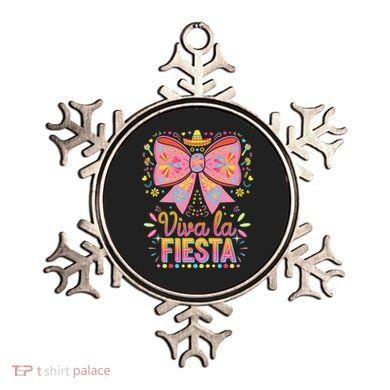 Viva La Fiesta Coquette Bow Cinco De Mayo Mexican Ornament