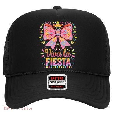 Viva La Fiesta Coquette Bow Cinco De Mayo Mexican Hat