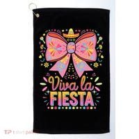 Viva La Fiesta Coquette Bow Cinco De Mayo Mexican Golf Towel thumb 0