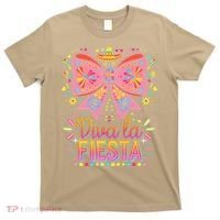 Viva La Fiesta Coquette Bow Cinco De Mayo Mexican T-Shirt thumb 0