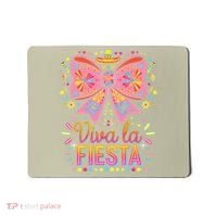 Viva La Fiesta Coquette Bow Cinco De Mayo Mexican Mousepad thumb 0