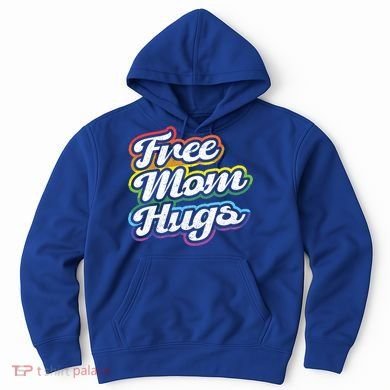 Vintage Lgbtq Free Mom Hugs Cool Gift Hoodie