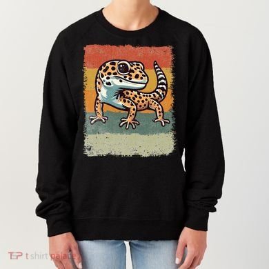 Vintage Leopard Gecko Women's Sweatshirt