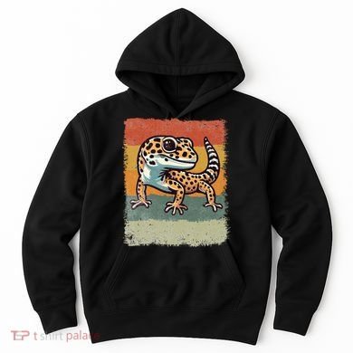 Vintage Leopard Gecko Hoodie