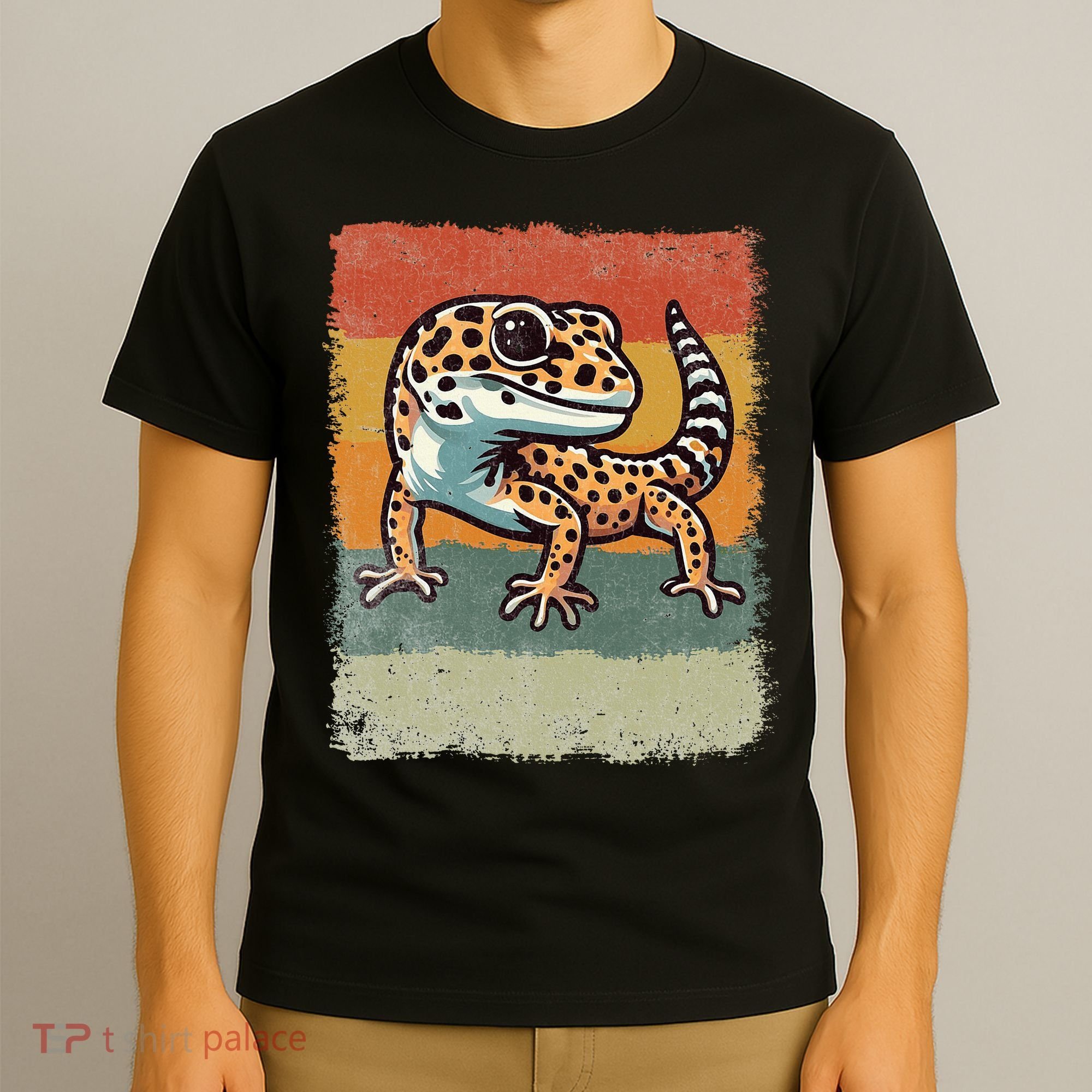 Vintage Leopard Gecko T-Shirt