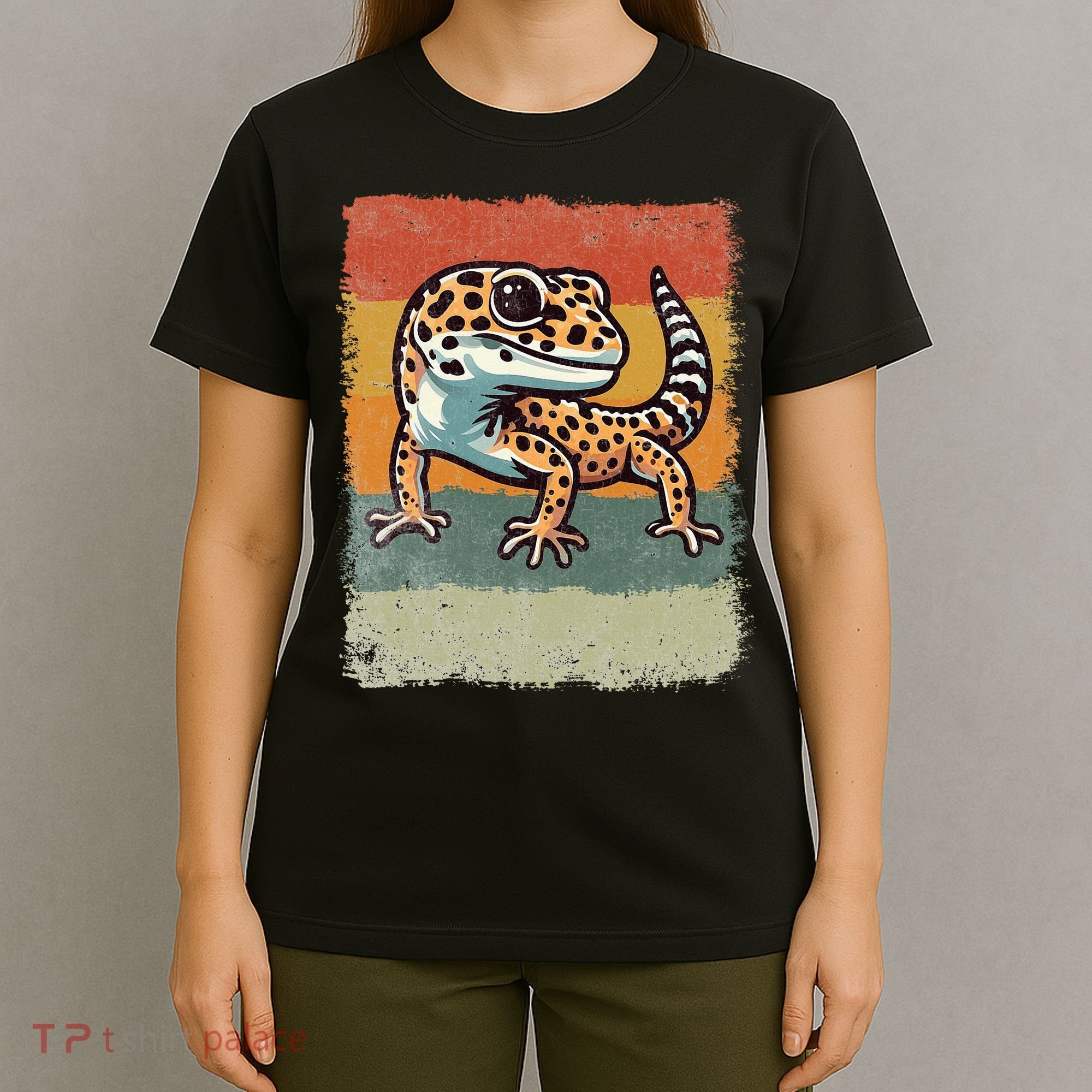 Vintage Leopard Gecko T-Shirt