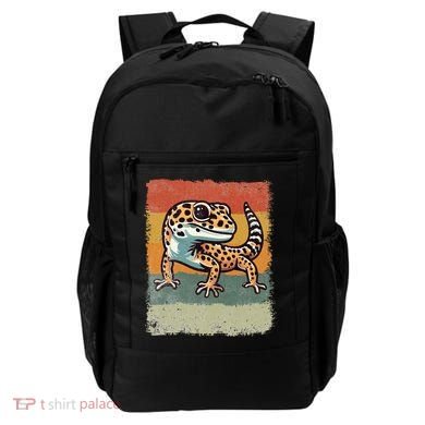 Vintage Leopard Gecko Backpack