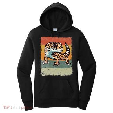 Vintage Leopard Gecko Women's Hoodie