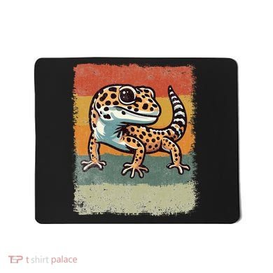 Vintage Leopard Gecko Mousepad