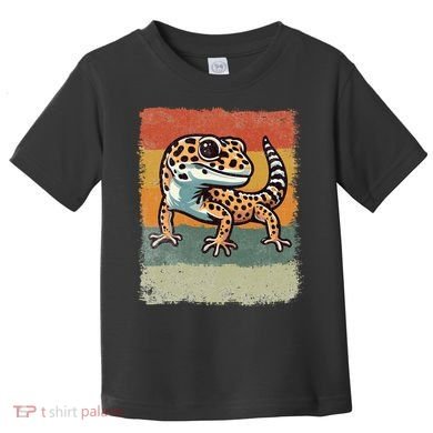 Vintage Leopard Gecko Toddler T-Shirt