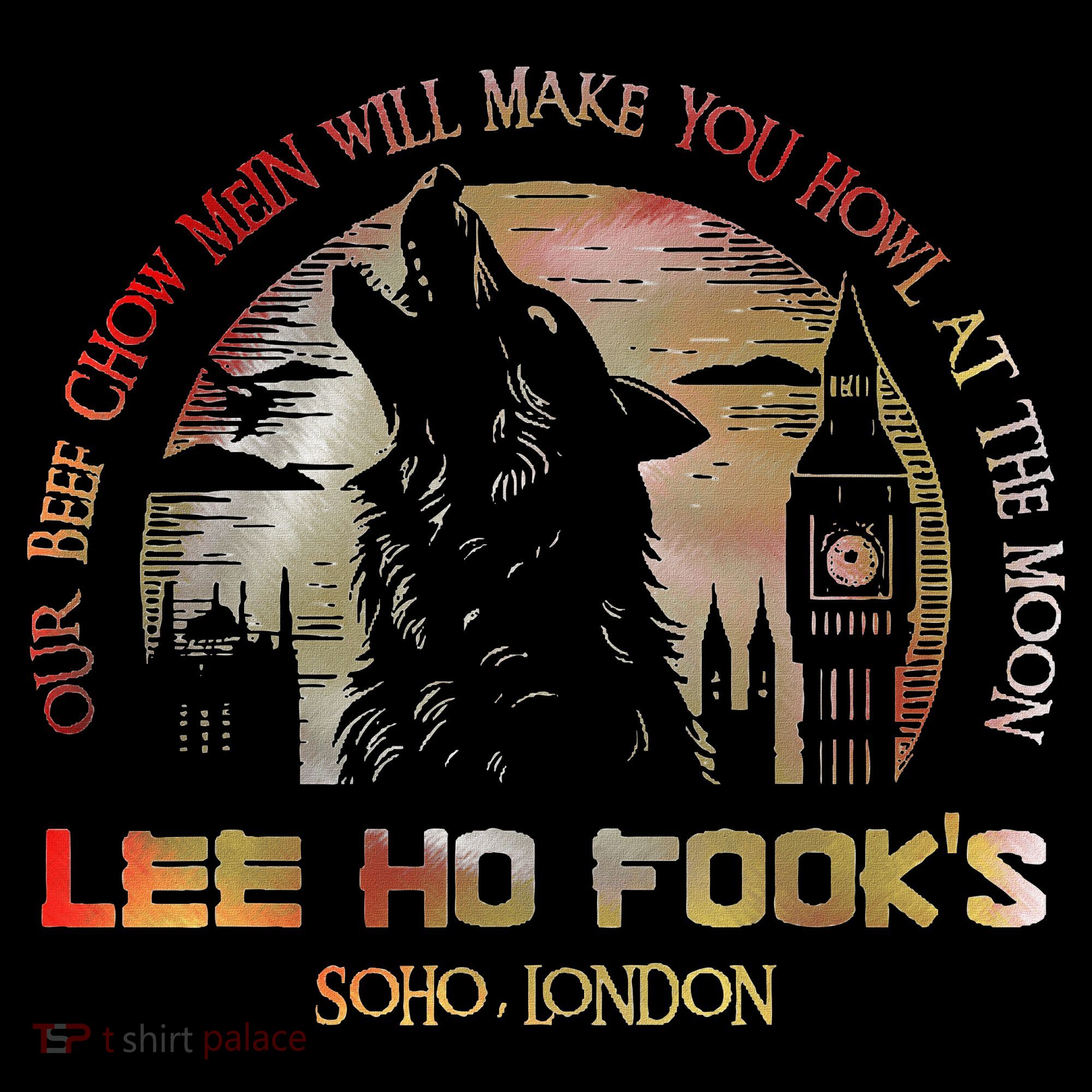 Vintage L.E.E H.O F.O.O.K.S Chinese Restaurant T-Shirt