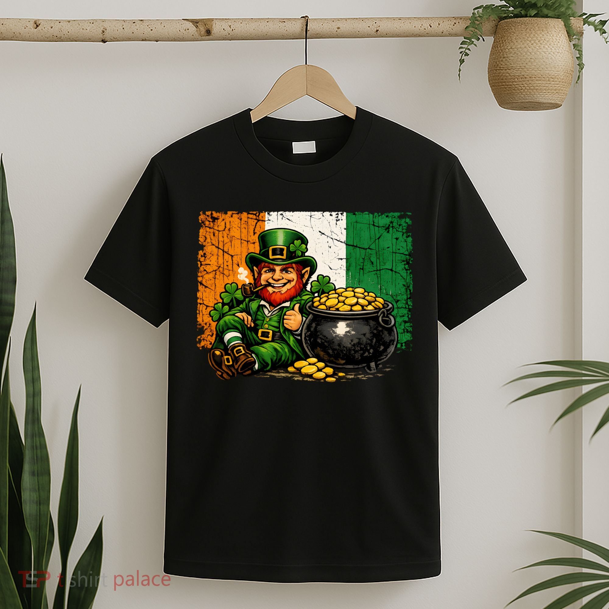 Vintage Leprechaun Ireland Irish T-Shirt
