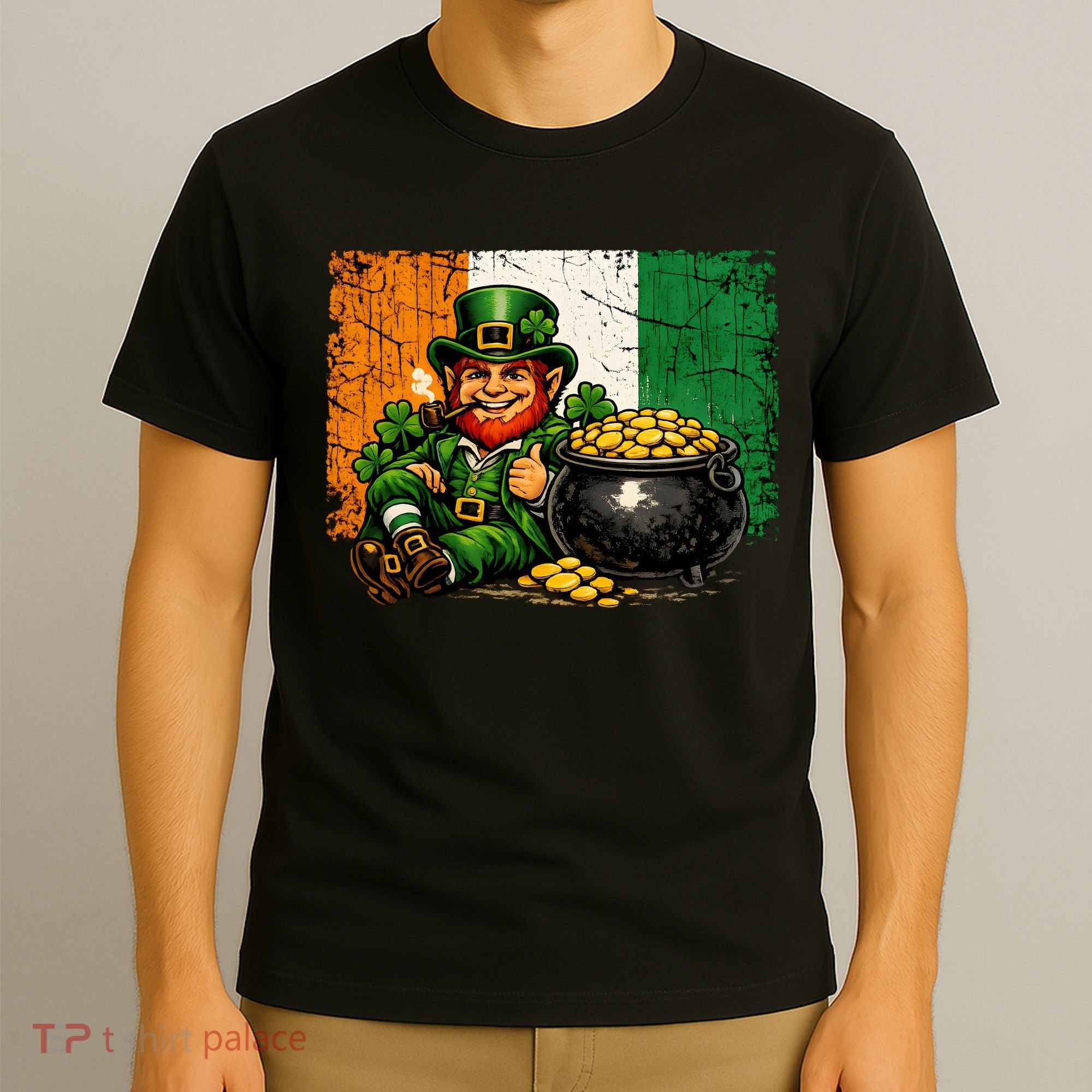Vintage Leprechaun Ireland Irish T-Shirt