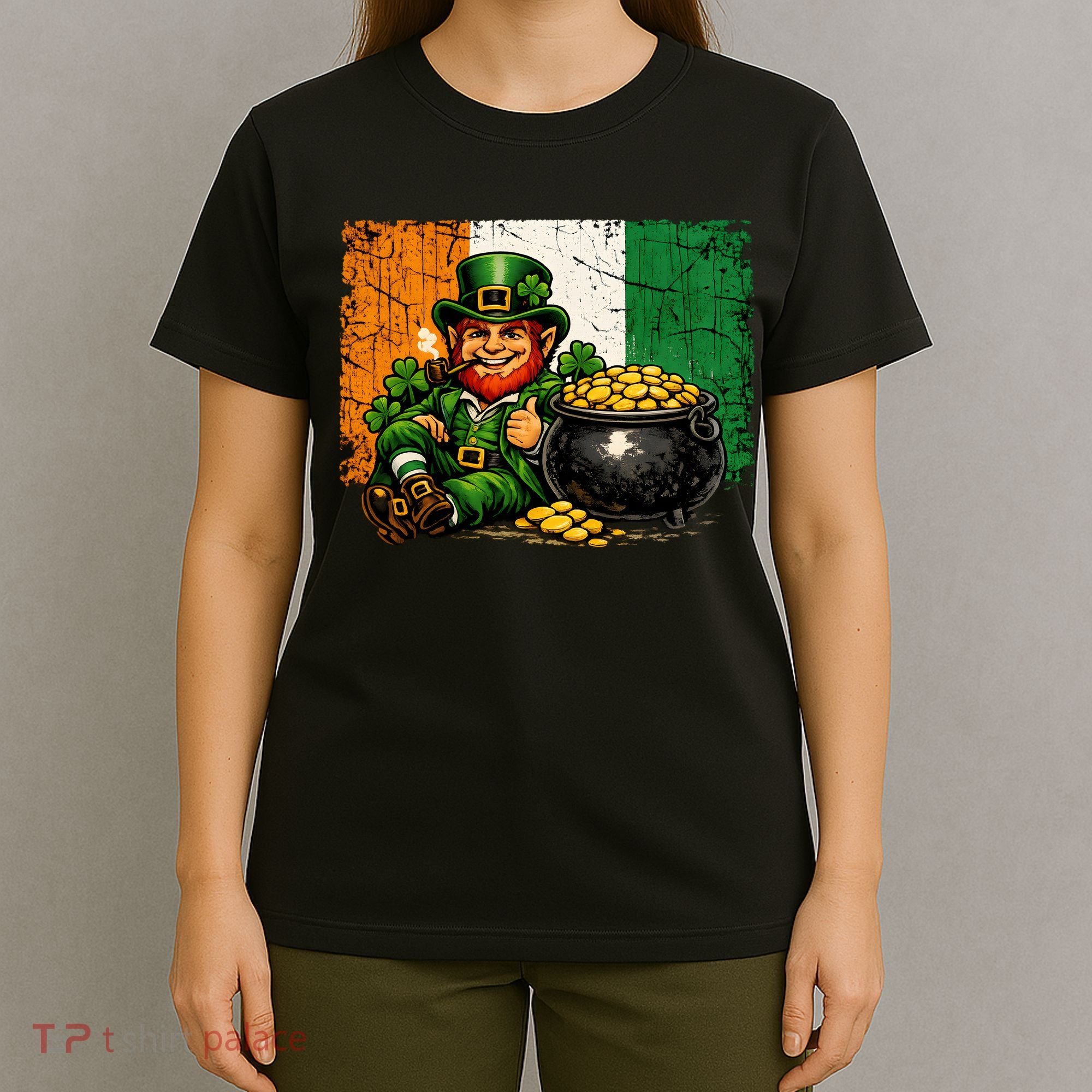 Vintage Leprechaun Ireland Irish T-Shirt