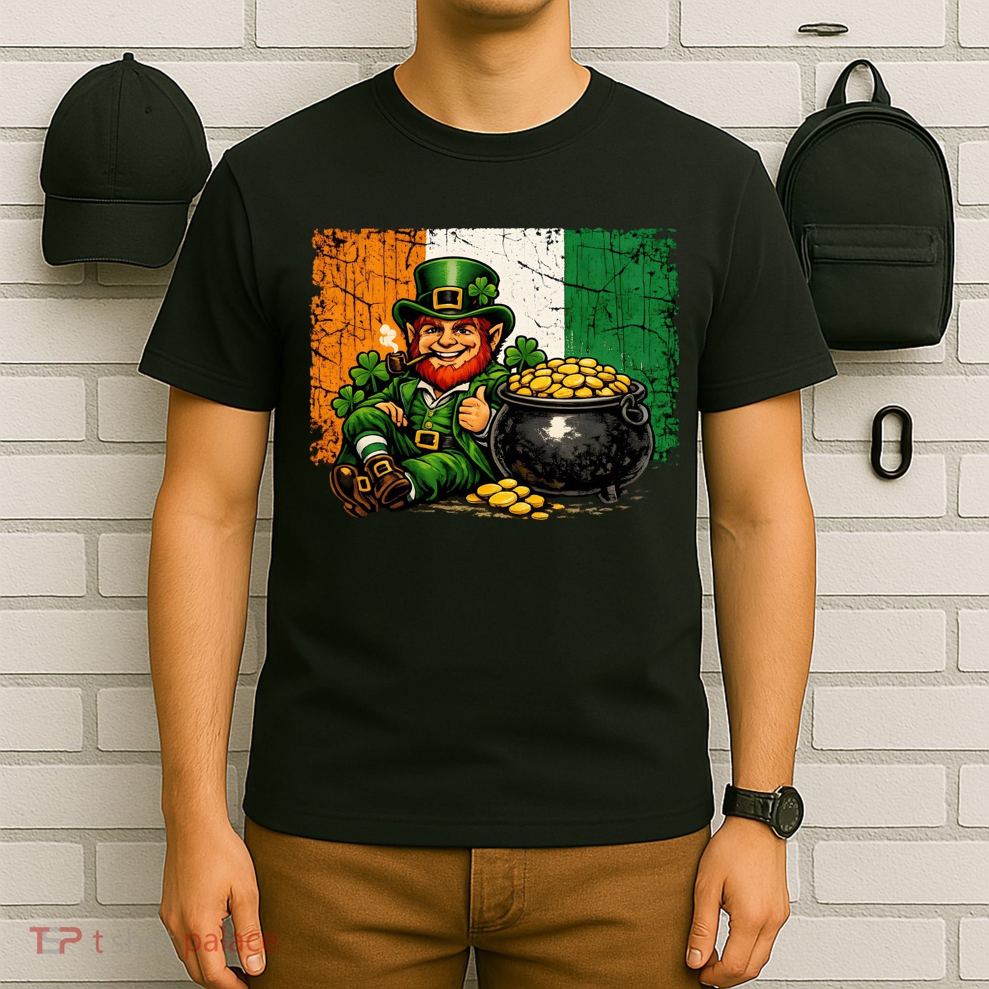Vintage Leprechaun Ireland Irish T-Shirt