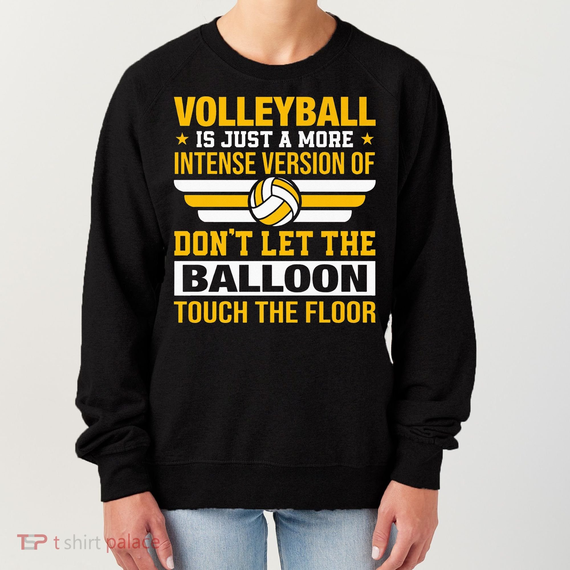 Volleyball Lover is Awesome Volleyball Player Gifts Premium Women's Sweatshirt
