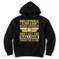 Volleyball Lover is Awesome Volleyball Player Gifts Premium Hoodie thumb 0