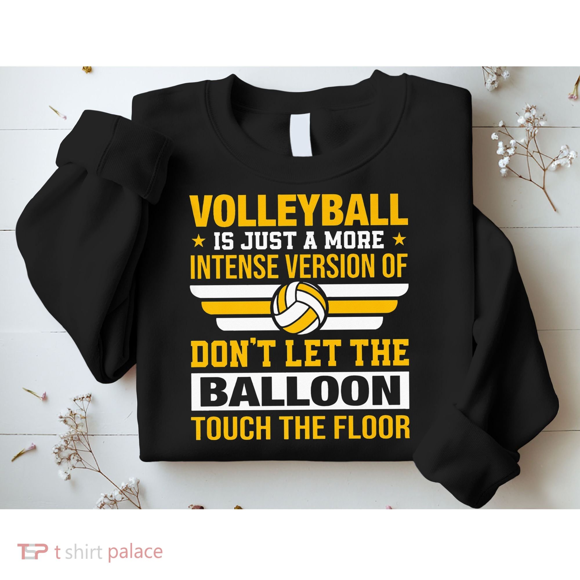 Volleyball Lover is Awesome Volleyball Player Gifts Premium Sweatshirt