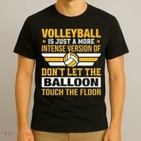 Volleyball Lover is Awesome Volleyball Player Gifts Premium T-Shirt thumb 3