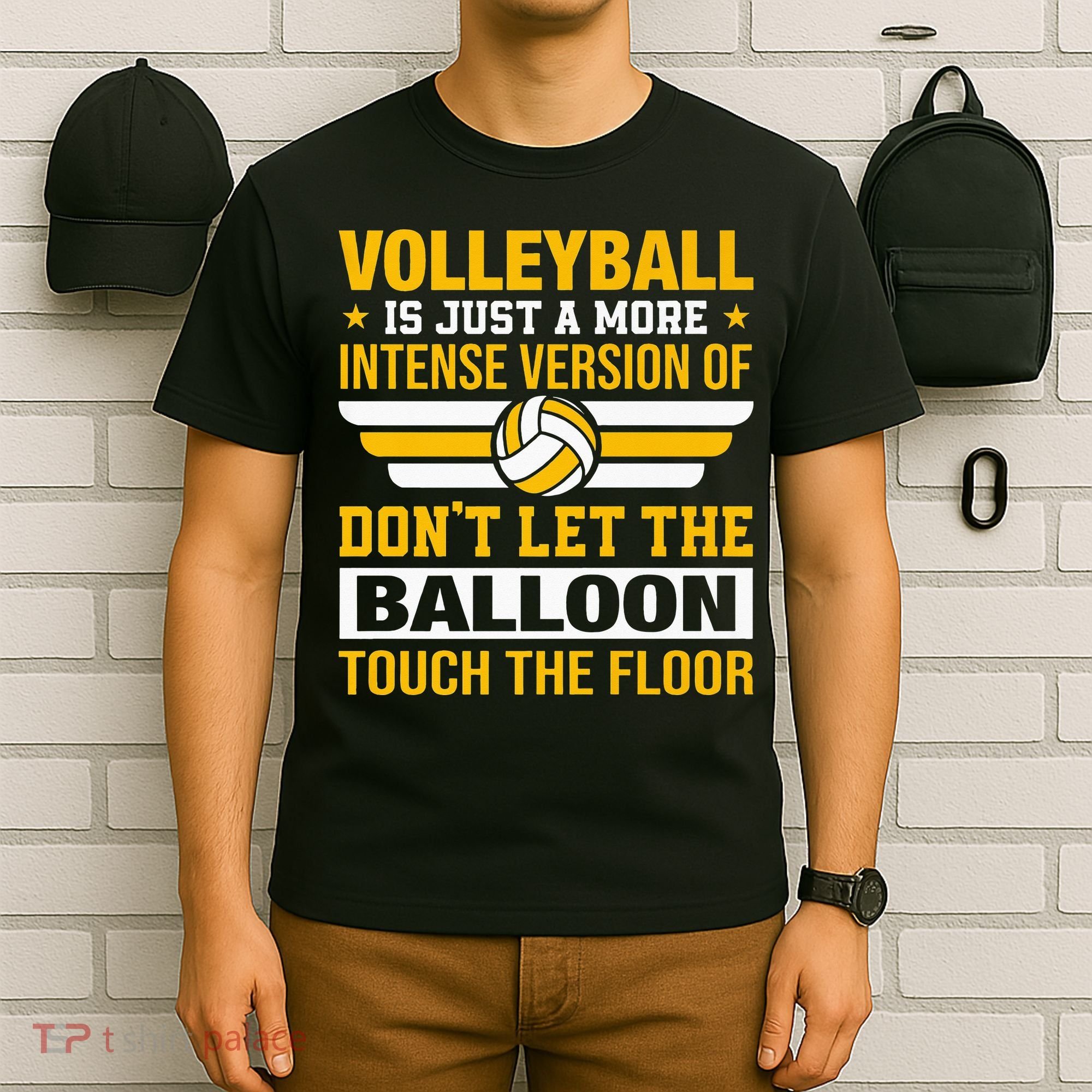 Volleyball Lover is Awesome Volleyball Player Gifts Premium T-Shirt