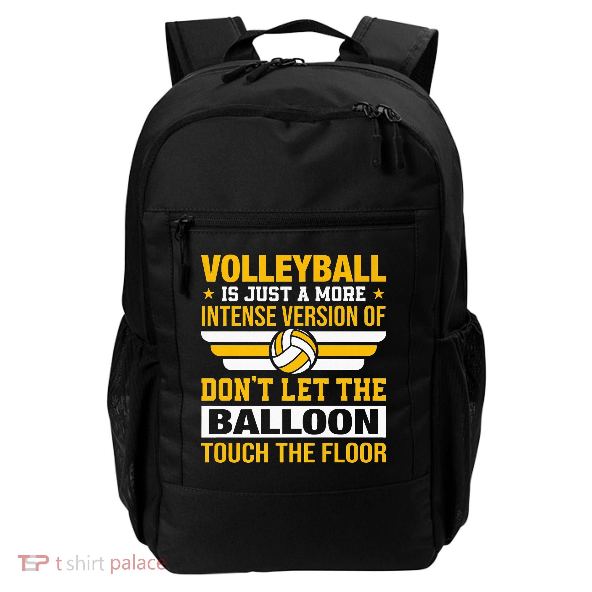 Volleyball Lover is Awesome Volleyball Player Gifts Premium Backpack