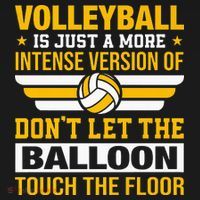 Volleyball Lover is Awesome Volleyball Player Gifts Premium Mousepad thumb 1