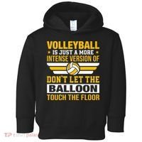 Volleyball Lover is Awesome Volleyball Player Gifts Premium Toddler Hoodie thumb 0