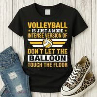 Volleyball Lover is Awesome Volleyball Player Gifts Premium Women's T-Shirt thumb 3
