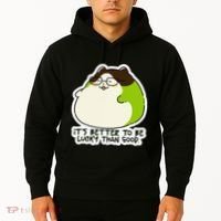 Verdi Lucktail ItS Better To Be Lucky Than Good. Hoodie thumb 2