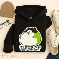Verdi Lucktail ItS Better To Be Lucky Than Good. Hoodie thumb 4