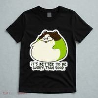 Verdi Lucktail ItS Better To Be Lucky Than Good. T-Shirt thumb 5