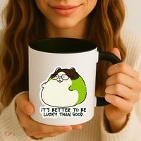 Verdi Lucktail ItS Better To Be Lucky Than Good. Coffee Mug thumb 3