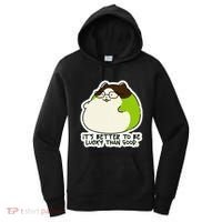 Verdi Lucktail ItS Better To Be Lucky Than Good. Women's Hoodie thumb 0
