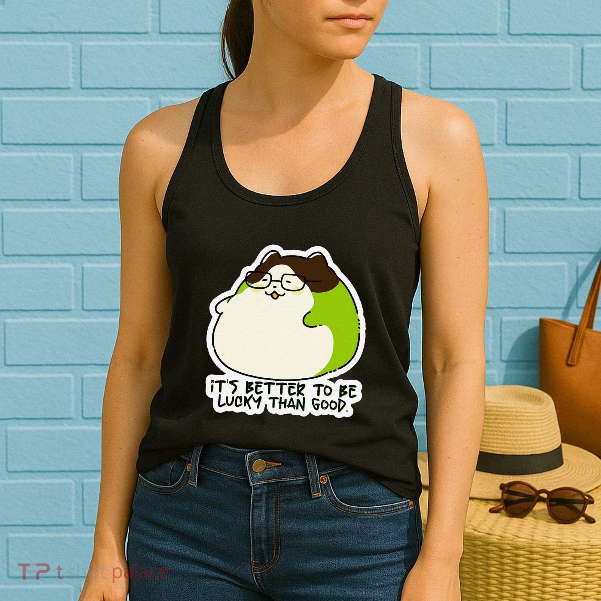 Verdi Lucktail ItS Better To Be Lucky Than Good. Women's Tank Top