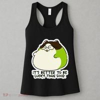 Verdi Lucktail ItS Better To Be Lucky Than Good. Women's Tank Top thumb 3