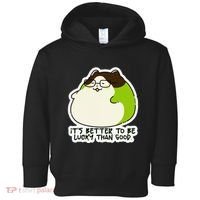 Verdi Lucktail ItS Better To Be Lucky Than Good. Toddler Hoodie thumb 0