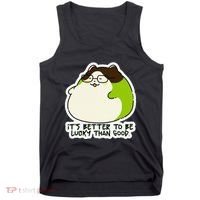 Verdi Lucktail ItS Better To Be Lucky Than Good. Tank Top thumb 0
