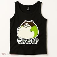 Verdi Lucktail ItS Better To Be Lucky Than Good. Tank Top thumb 2