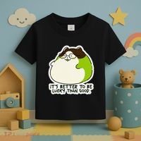 Verdi Lucktail ItS Better To Be Lucky Than Good. Toddler T-Shirt thumb 3