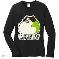 Verdi Lucktail ItS Better To Be Lucky Than Good. Women's Long Sleeve Shirt thumb 0