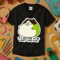 Verdi Lucktail ItS Better To Be Lucky Than Good. Kids T-Shirt thumb 3