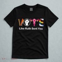Vote Like Like Ruth Sent You Feminist T-Shirt thumb 5