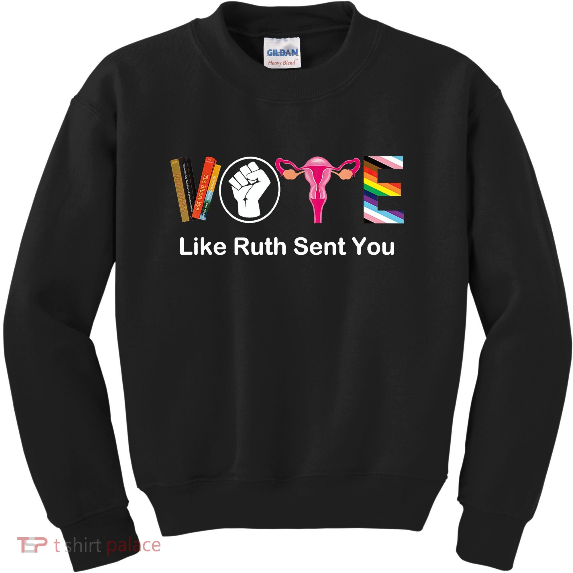 Vote Like Like Ruth Sent You Feminist Kids Sweatshirt