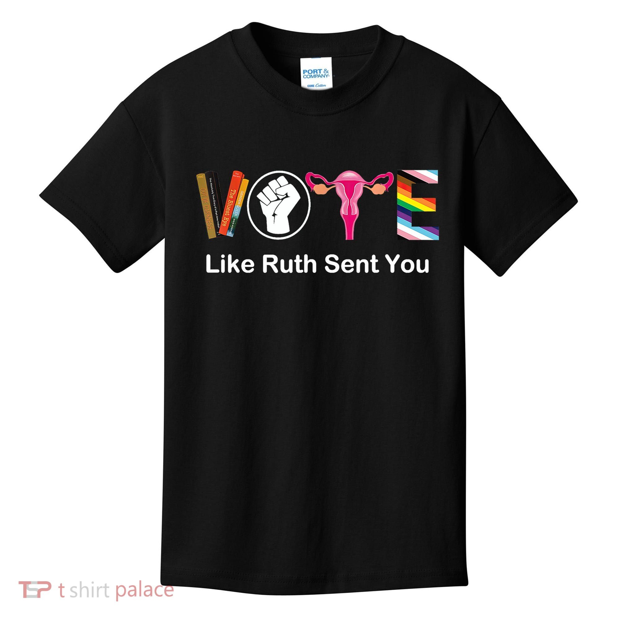Vote Like Like Ruth Sent You Feminist Kids T-Shirt