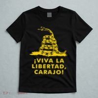 Viva La Libertad Carajo Milei Libertarian Ancap Liberty T-Shirt thumb 5